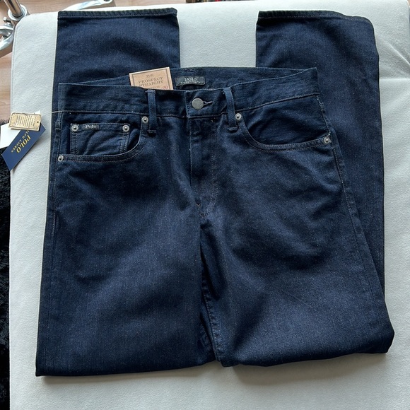 New Polo Ralph Lauren Men's Prospect Straight-Fit Stretch Jeans Size 30 x 30 - Picture 4 of 5